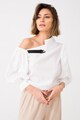 LIN APPAREL Bluza cu model asimetric Femei