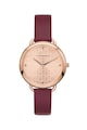 Ted Baker Ceas din otel inoxidabil cu o curea de piele Hettiel, 37 mm Femei