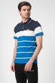 ELLESSE Tricou polo din bumbac cu imprimeu in dungi Italia Barbati