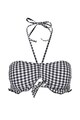 Skiny Sutien de baie bandeau in carouri Plaid Sun Femei