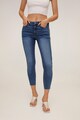 Mango Blugi skinny crop Brillos Femei