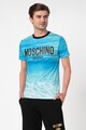 Moschino Tricou de plaja cu imprimeu logo Barbati