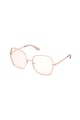 GUESS Правоъгълни слънчеви очила с огледални стъкла Жени