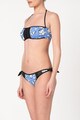 Karl Lagerfeld Sutien bandeau de baie cu imprimeu floral Femei