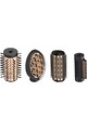 BaByliss Perie rotativa  Big Hair Luxe , 650W + 4 accesorii , Tehnologie Ionica, Invelis ceramic, Jet de aer rece, Negru mat/Auriu Femei