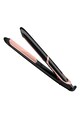 BaByliss Placa de par   Super Smooth, placi Tourmaline-Ceramice, 6 setari temperatura, 235 grade, Ionizare, Negru/Roz Femei