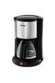 Tefal Cafetiera  EquInox , capacitate 1.25L, suport filtru, sistem antipicurare, indicator nivel apa, Negru Femei