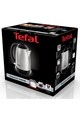 Tefal Fierbator  EquInox , 2400W, capacitate 1.7L, filtru calcar detasabil, monitorizarea nivelului de apa, indicator luminos, Argintiu Femei