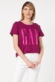 GAP Tricou cu imprimeu logo contrastant Femei