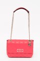 Guess Geanta crossbody de piele ecologica cu bareta din lant Logo Love Femei