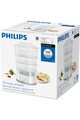 Philips Aparat de gatit la aburi  HD9125/90, 9 L, 900 W, alb-crem Femei