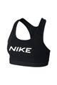 Nike Bustiera cu sustinere medie, pentru fitness Dri-Fit Swoosh Femei