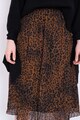 BLUZAT Fusta midi cu animal print Femei