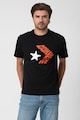 Converse Tricou cu decolteu la baza gatului si imprimeu logo Barbati