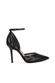 NINE WEST Pantofi stiletto de piele ecologica, cu insertii de plasa Beck Femei