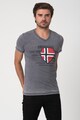 Geographical Norway Tricou de bumbac, cu imprimeu Jovka Barbati