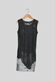 Diesel Rochie din tricot fin cu terminatie asimetrica Fete