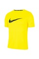 Nike Tricou cu imprimeu logo pentru alergare Breathe Dri-FIT Barbati