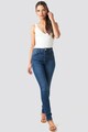 NA-KD Blugi skinny cu talie inalta Femei