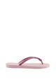 Havaianas Papuci flip-flop cu detaliu logo in relief Slim Glitter Femei