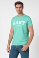 Gant Tricou cu decolteu la baza gatului si imprimeu logo Barbati