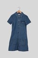 Kids Only Only, Rochie tip camasa de denim cu buzunare Fete