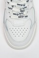 Pepe Jeans London Pantofi sport de piele si piele ecologica, cu logo pe sireturi Kurt Fete