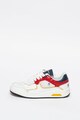 Pepe Jeans London Pantofi sport de piele si piele ecologica, cu model colorblock Kurt Action Fete