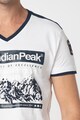 Canadian Peak Tricou cu decolteu in V si imprimeu frontal Janeiro Barbati