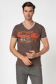 Canadian Peak Тениска Jannista с шпиц и мъхеста апликация Мъже