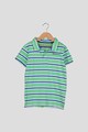 Pepe Jeans London Tricou polo cu model in dungi si broderie logo Baieti