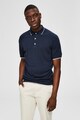 Selected Homme Tricou polo din amestec de in Barbati