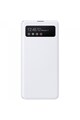 Samsung Husa de protectie  S View Wallet Cover pentru Galaxy A41 (2020), White Barbati