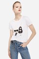 Karl Lagerfeld Tricou cu decolteu rotund Femei