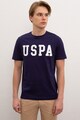 U.S. Polo Assn. Logómintás póló G081SZ011-000-948412 férfi