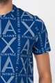 ARMANI EXCHANGE Tricou din bumbac cu model in carouri Barbati