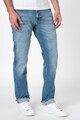 CALVIN KLEIN JEANS Blugi drepti cu aspect decolorat Barbati