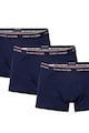 Tommy Hilfiger Set de boxeri din amestec de bumbac organic cu banda logo in talie - 3 perechi Barbati