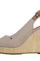 Tommy Hilfiger Sandale wedge tip espadrile Femei