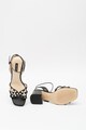 NINE WEST Sandale de piele cu toc masiv Gale Femei