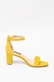 NINE WEST Sandale de piele intoarsa cu toc inalt Pruce Femei