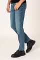 GUESS JEANS Koptatott hatású slim fit farmernadrág férfi