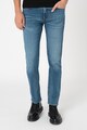 GUESS JEANS Koptatott hatású slim fit farmernadrág férfi