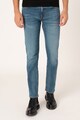 GUESS JEANS Koptatott hatású slim fit farmernadrág férfi