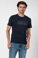 GUESS JEANS Tricou cu decolteu la baza gatului si imprimeu logo 30 Barbati