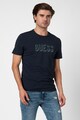 GUESS JEANS Tricou cu decolteu la baza gatului si imprimeu logo 30 Barbati