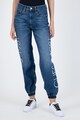 GUESS JEANS Blugi cu talie inalta si terminatie elastica Femei