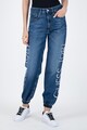 GUESS JEANS Blugi cu talie inalta si terminatie elastica Femei