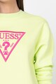 GUESS JEANS Bluza sport din amestec de bumbac cu logo Femei