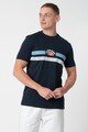 ELLESSE Tricou cu decolteu la baza gatului si imprimeu logo Lori Barbati